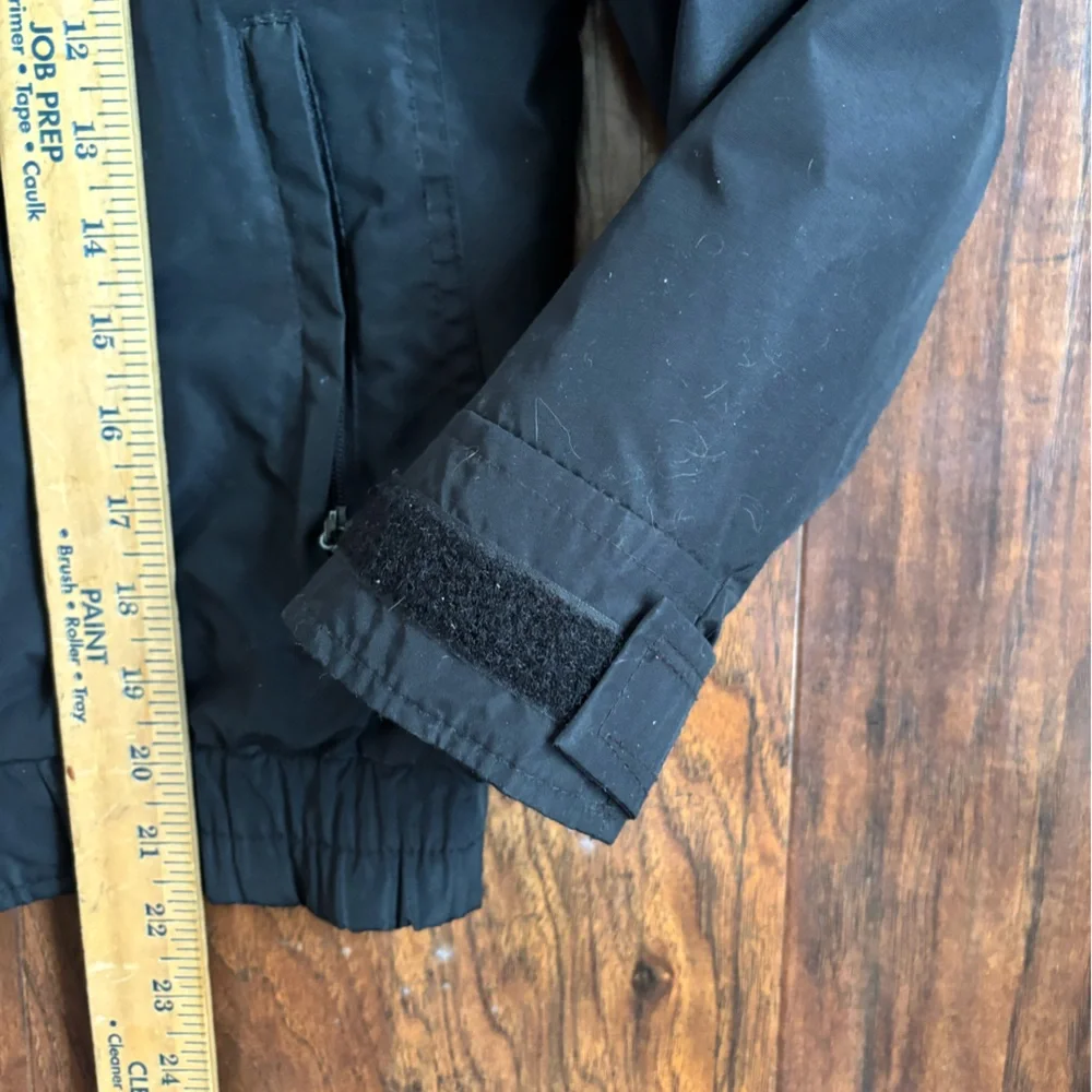 Columbia Vintage Bugaboo jacket Women’s Radial sleeve black purple snow ski S